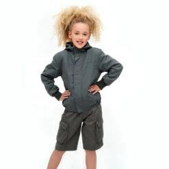 Brandit Kids Windbreaker Front Zip Anthrazit -Brandit Shop Brandit Kids Windbreaker Front Zip Anthrazit 3 1200x1200