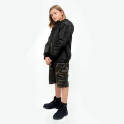 Brandit Kids Windbreaker Front Zip Black -Brandit Shop Brandit Kids Windbreaker Front Zip Black 4 1200x1200