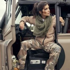 Brandit Ladies BDU Ripstop Trousers Light Woodland -Brandit Shop Brandit Ladies BDU Ripstop Trousers Light Woodland 4 1200X1200