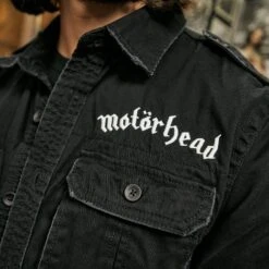 Brandit Motörhead Vintage Shirt 1/2 Sleeve Black 13 Brandit Motörhead Vintage Shirt 1/2 Sleeve Black -Brandit Shop Brandit Motorhead Vintage Shirt 1 2 Sleeve Black 6 2