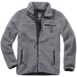 Brandit Teddyfleece Jacket Anthracite -Brandit Shop Brandit Teddyfleece Jacket Anthracite 3 1200x1200 3