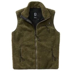 Brandit Teddyfleece Worker Vest Olive 6 Brandit Teddyfleece Worker Vest Olive -Brandit Shop Brandit Teddyfleece Worker Vest Olive 3 1200x1200 2