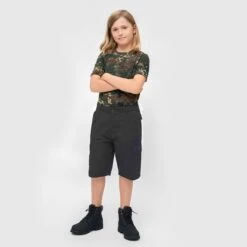 Brandit Kids BDU Shorts Black -Brandit Shop BranditKidsBDUShortsBlack 3 1200x1200