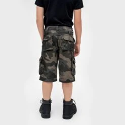 Brandit Kids BDU Shorts Dark Camo -Brandit Shop BranditKidsBDUShortsDark camo 4 1200x1200