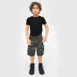 Brandit Kids BDU Shorts Dark Camo -Brandit Shop BranditKidsBDUShortsDark camo 5 1200x1200