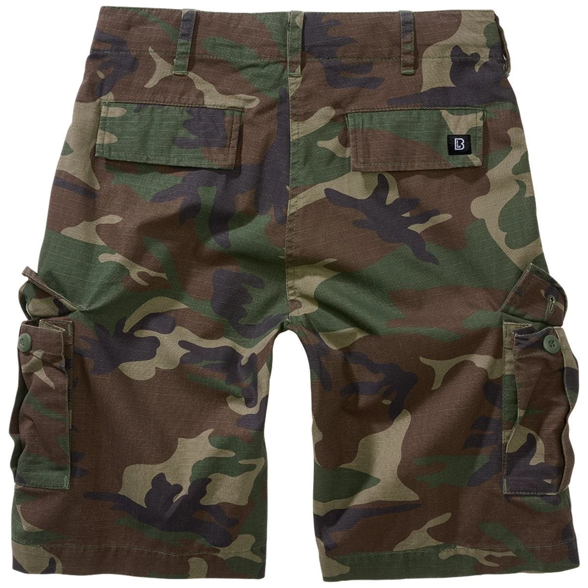 Brandit Kids BDU Shorts Woodland 2 Brandit Kids BDU Shorts Woodland - Image 2