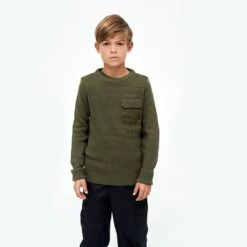 Brandit Kids BW Pullover Olive -Brandit Shop BranditKidsBWPulloverOlive 3 1200x1200