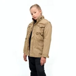 Brandit Kids M-65 Giant Jacket Camel 6 Brandit Kids M-65 Giant Jacket Camel -Brandit Shop BranditKidsM 65GiantJacketCamel 3 1200x1200