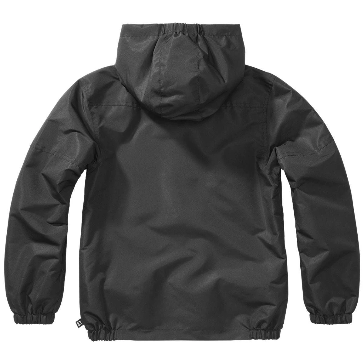 Brandit Kids Summer Windbreaker Front Zip Black 2 Brandit Kids Summer Windbreaker Front Zip Black - Image 2