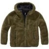 Brandit Kids Teddyfleece Hooded Jacket Olive -Brandit Shop BranditKidsTeddyfleeceHoodedJacketOlive 1 1200x1200
