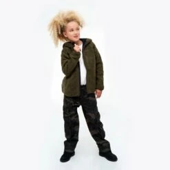 Brandit Kids Teddyfleece Hooded Jacket Olive -Brandit Shop BranditKidsTeddyfleeceHoodedJacketOlive 4 1200x1200