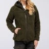 Brandit Ladies Teddyfleece Jacket Olive -Brandit Shop Brandit Ladies Teddyfleece Jacket Olive 1