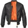 Brandit MA1 Jacket Black -Brandit Shop Brandit Ma1 jacket black