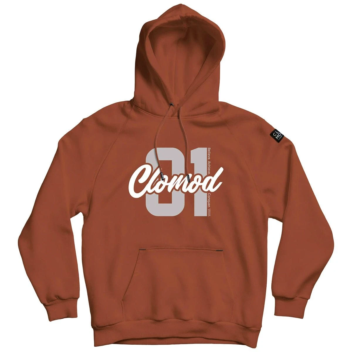 CLOMOD Hoodie "One" Maroon Red 1 CLOMOD Hoodie "One" Maroon Red