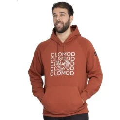 CLOMOD Hoodie "Twirl" Maroon Red -Brandit Shop CLOMOD Hoodie Twirl Maroon Red 1200 1 2