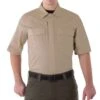 First Tactical Men's V2 Short Sleeve BDU Shirt Khaki -Brandit Shop First Tactical V2 BDU SHORT KHAKI 1001X1001