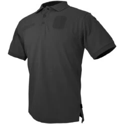 Hazard 4 Loaded ID Centric Modular Patch Polo Shirt Black