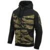 Helikon Rogue Hoodie Full Zip Black / Tiger Stripe 2 Helikon Rogue Hoodie Full Zip Black / Tiger Stripe -Brandit Shop Helikon Rogue Hoodie Full Zip Black Tiger Stripe 1 2