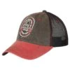 Helikon Shooting Time Trucker Cap Cotton Dirty Washed Black / Dirty Washed Red C -Brandit Shop Helikon Shooting Time Trucker Cap Cotton Dirty Washed Black Dirty Washed Red C 1