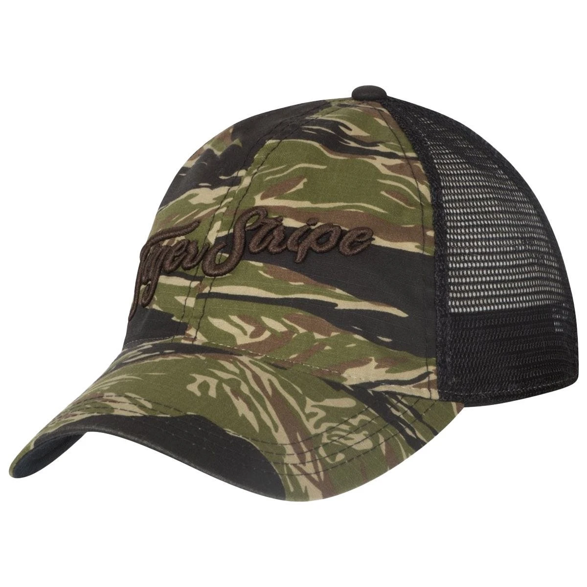 Helikon Tiger Stripe Trucker Cap Polycotton Stretch Ripstop Tiger Stripe / Black A 1 Helikon Tiger Stripe Trucker Cap Polycotton Stretch Ripstop Tiger Stripe / Black A