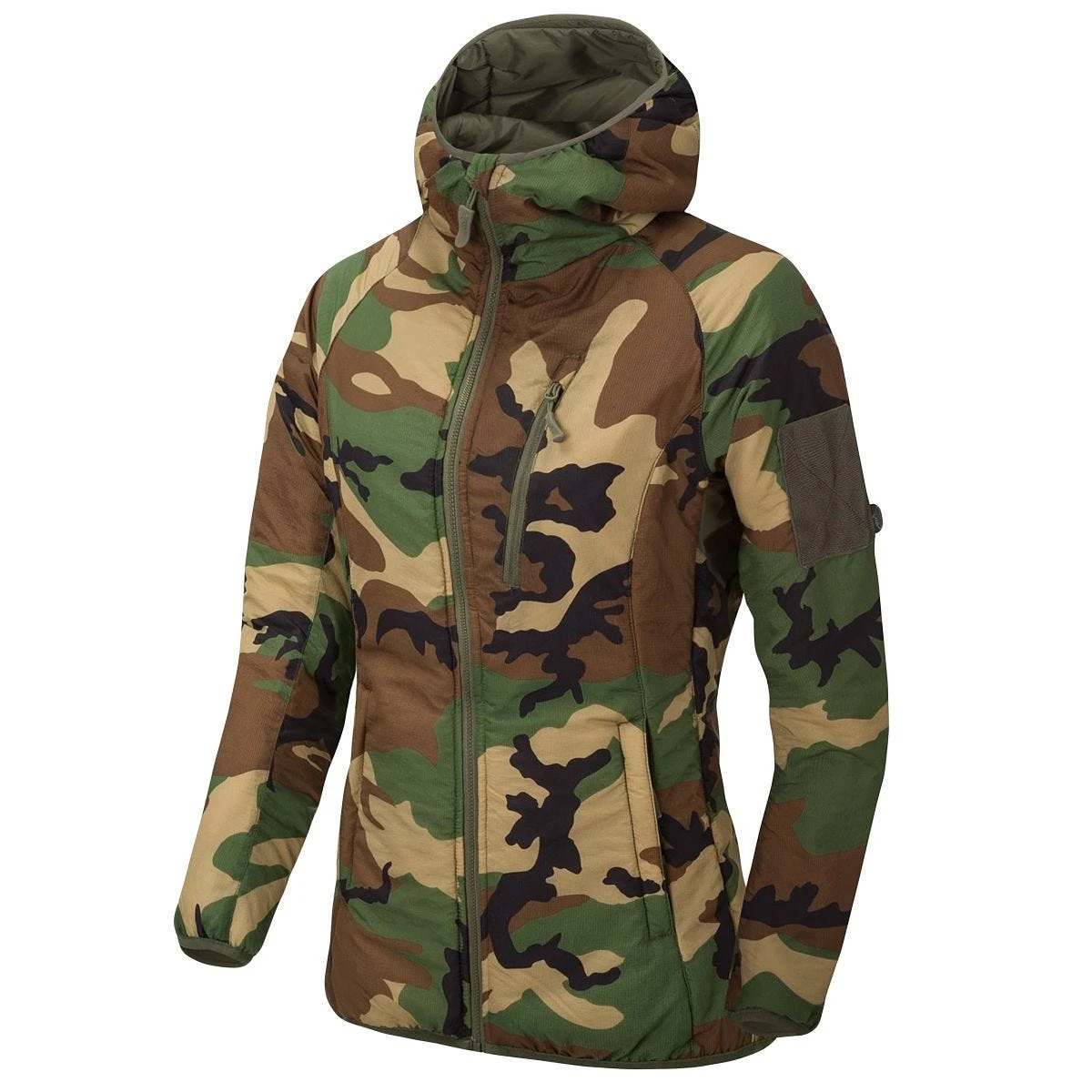 Helikon Women's Wolfhound Hoodie Jacket US Woodland 1 Helikon Women's Wolfhound Hoodie Jacket US Woodland