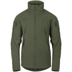 Helikon Blizzard Jacket StormStretch Taiga Green -Brandit Shop Helikon Blizzard Jacket Taiga Green Front 01 5