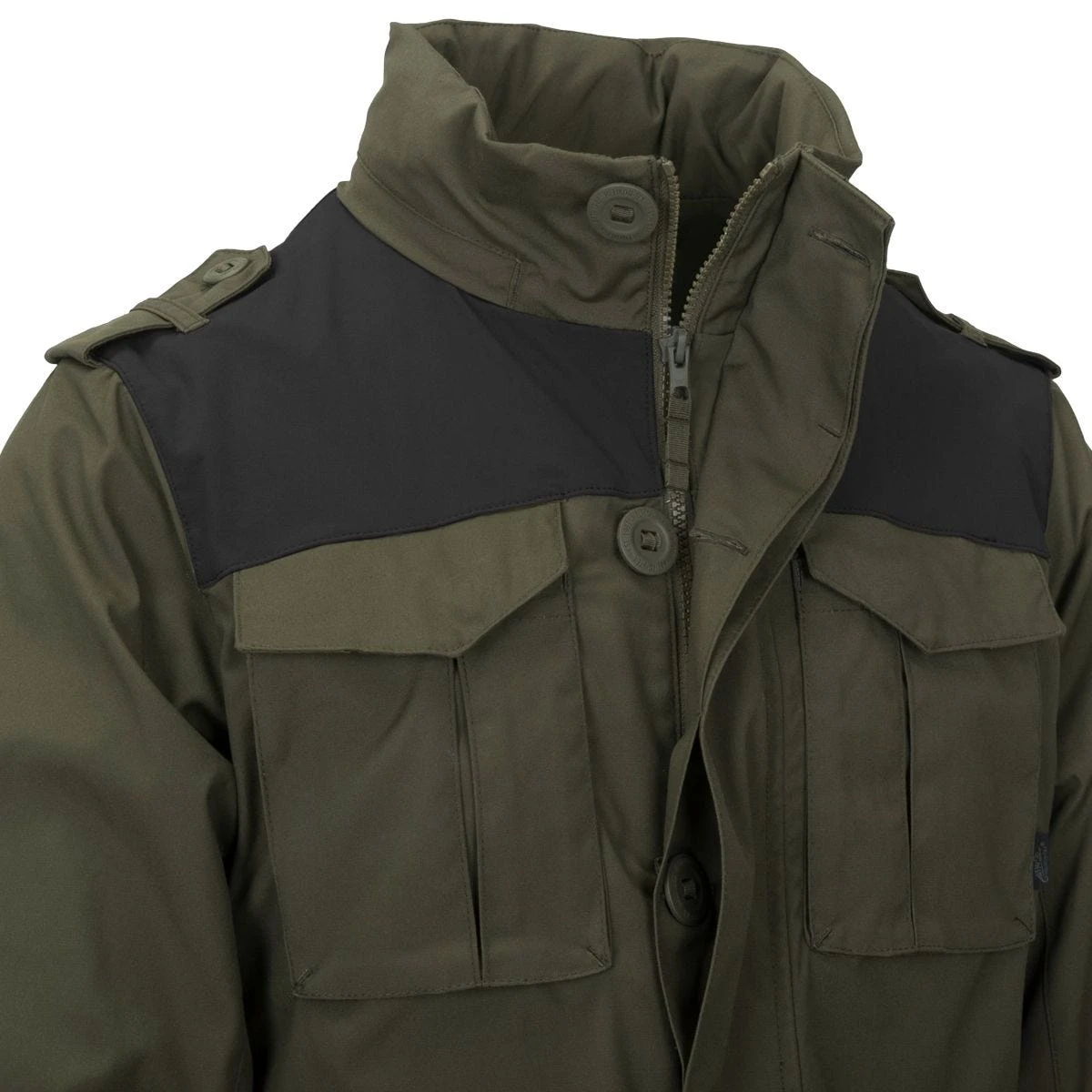 Helikon Covert M-65 Jacket Taiga Green / Black 3 Helikon Covert M-65 Jacket Taiga Green / Black - Image 3