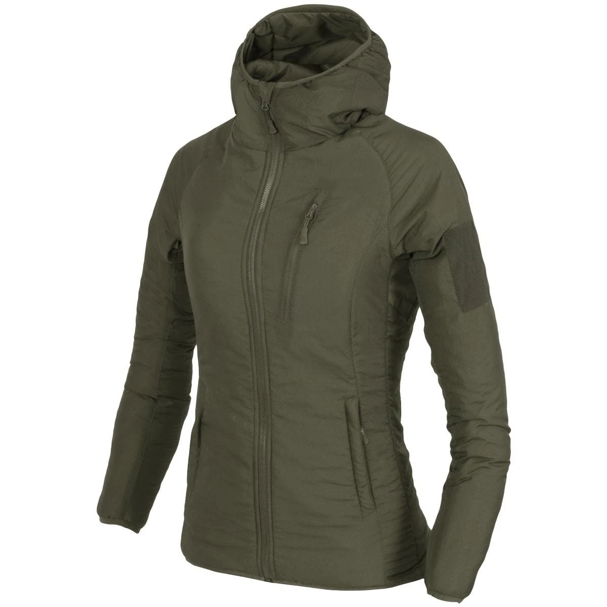 Helikon Women's Wolfhound Hoodie Jacket Taiga Green 1 Helikon Women's Wolfhound Hoodie Jacket Taiga Green