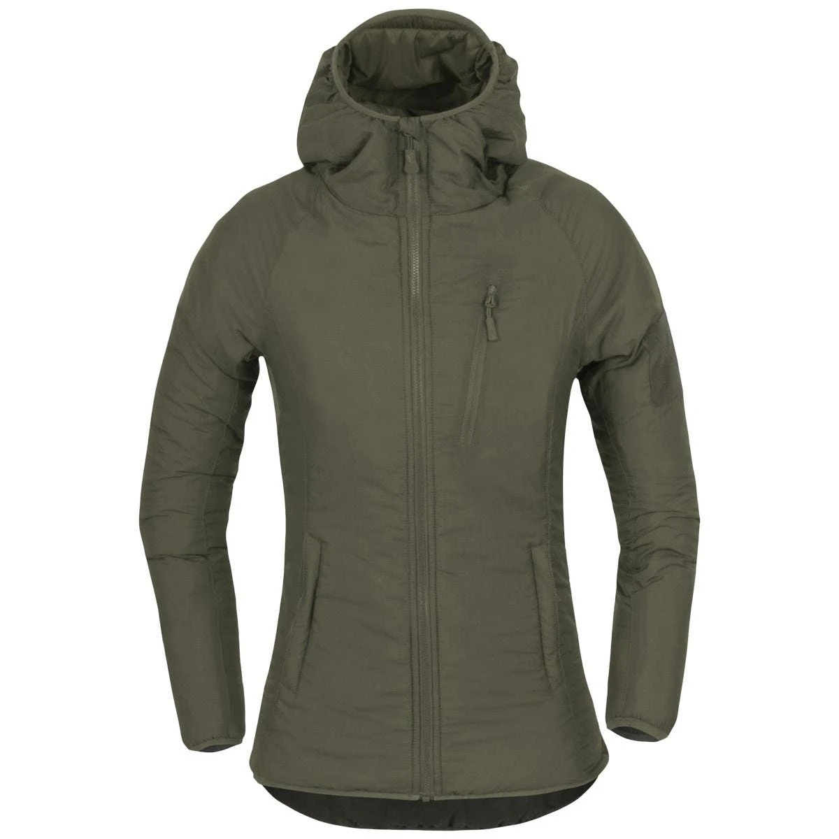 Helikon Women's Wolfhound Hoodie Jacket Taiga Green 2 Helikon Women's Wolfhound Hoodie Jacket Taiga Green - Image 2