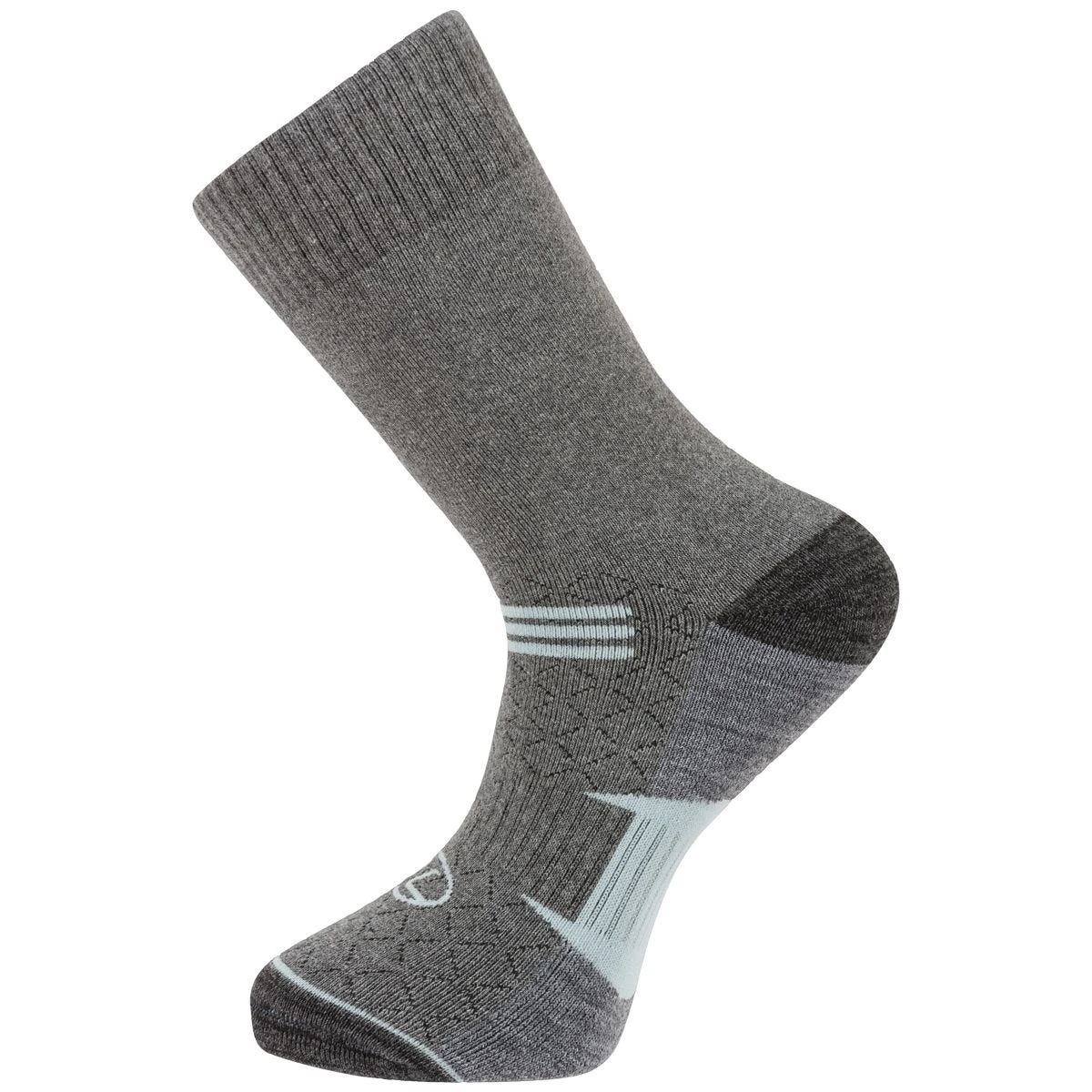 Highlander Forces Trek Combed Cotton Sock Grey 2 Highlander Forces Trek Combed Cotton Sock Grey - Image 2