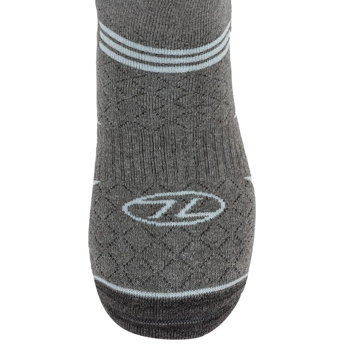 Highlander Forces Trek Combed Cotton Sock Grey 4 Highlander Forces Trek Combed Cotton Sock Grey - Image 4