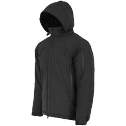 Highlander Forces Stryker Jacket Black -Brandit Shop Highlander Stryker Black Side Hood 01 2