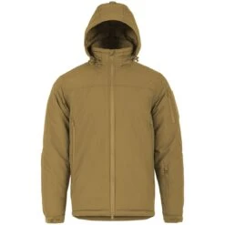 Highlander Forces Stryker Jacket Coyote Tan -Brandit Shop Highlander Stryker Coyote Front Hood 01 2