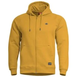 Pentagon Phaeton Zipped Hoodie Tuscan Yellow