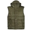 MFH Lined Vest With A Detachable Hood OD Green -Brandit Shop MFH 04155 Vest Lined Detachable Hood OD Green 001 1