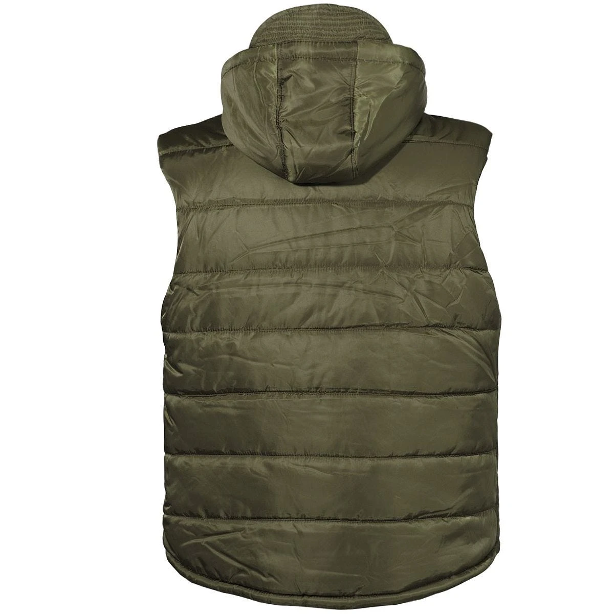 MFH Lined Vest With A Detachable Hood OD Green 2 MFH Lined Vest With A Detachable Hood OD Green - Image 2