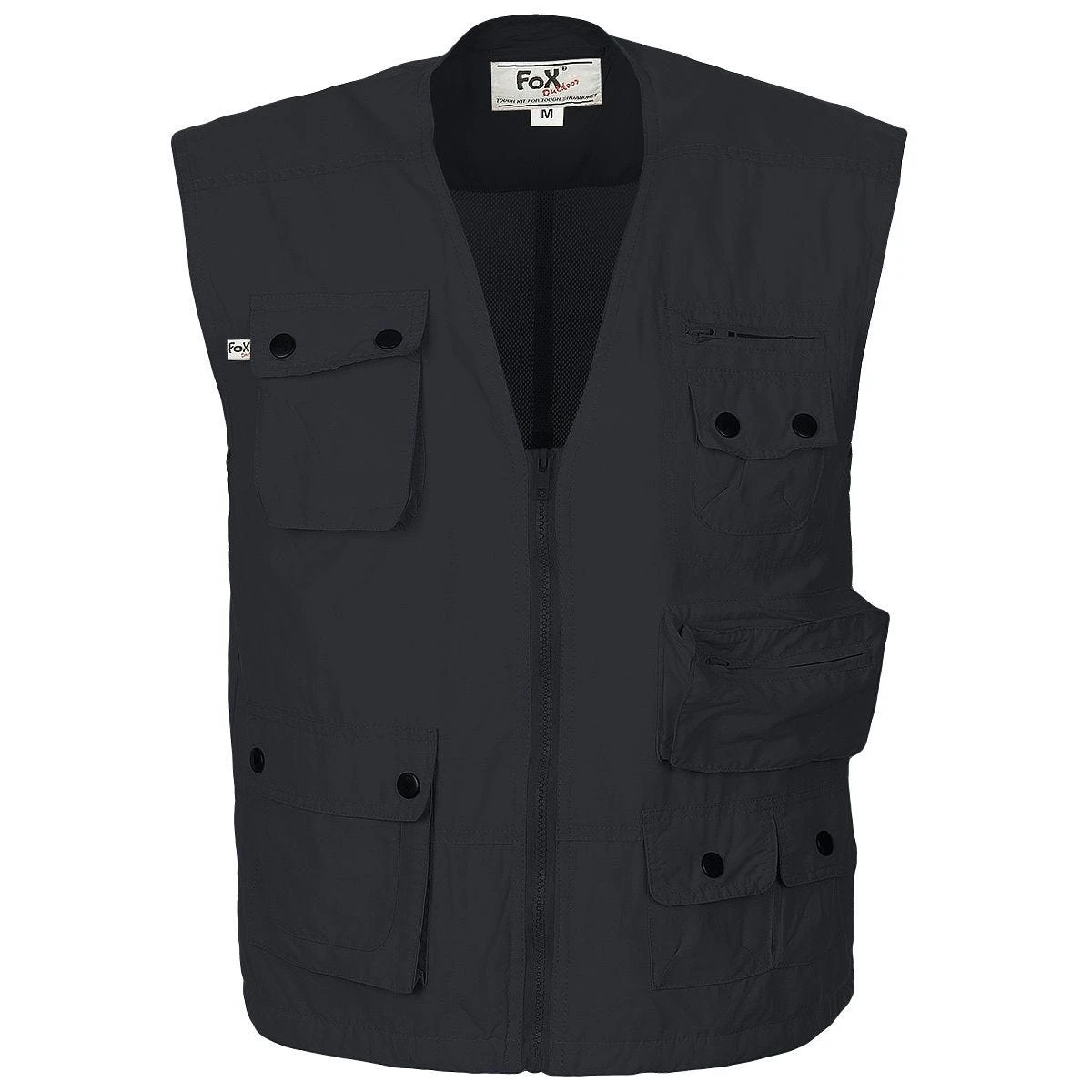 Fox Outdoor Microfibre Vest Black 1 Fox Outdoor Microfibre Vest Black