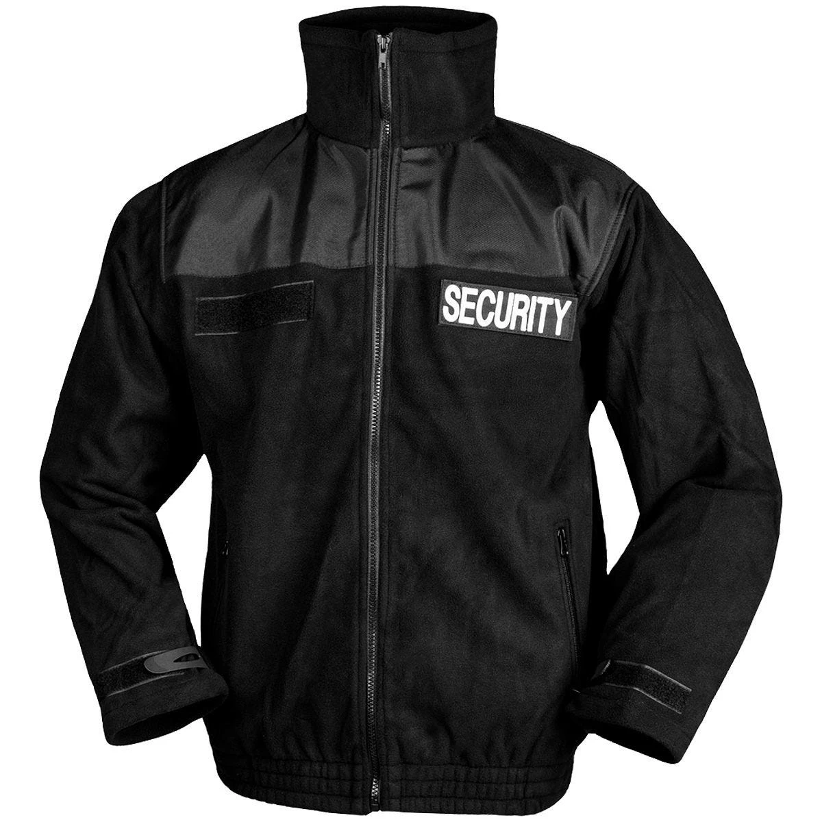 Mil-Tec Security Fleece Jacket Black 1 Mil-Tec Security Fleece Jacket Black
