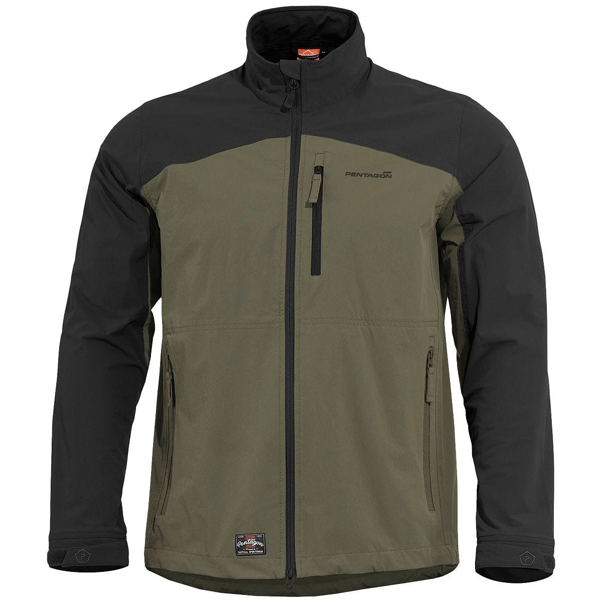 Pentagon Elite Light Softshell Jacket RAL 7013 / Black 1 Pentagon Elite Light Softshell Jacket RAL 7013 / Black