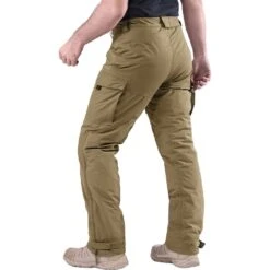 Pentagon H.C.P. Pants Coyote -Brandit Shop Pentagon HCP Pants Model Coyote Back 01