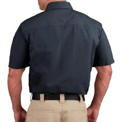 Propper Men's HLX Shirt Short Sleeve LAPD Navy -Brandit Shop Propper HLX Shirt SS Navy 4 1001x1001
