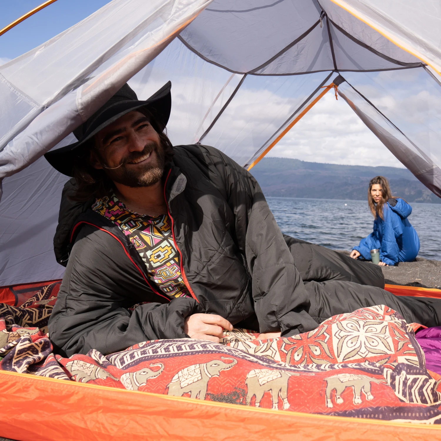 Selk'bag Lite 6G Sleeping Bag Suit Grey Fiery 7 Selk'bag Lite 6G Sleeping Bag Suit Grey Fiery - Image 7