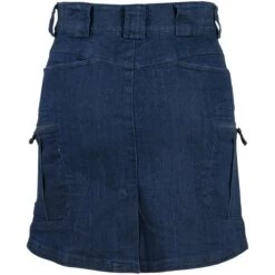 Helikon Women's Urban Tactical Skirt Denim Mid Dark Blue -Brandit Shop Urban Tactical Skirt denim Dark blue 02