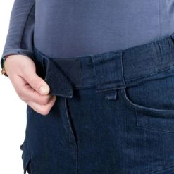 Helikon Women's Urban Tactical Skirt Denim Mid Dark Blue -Brandit Shop Urban Tactical Skirt denim Dark blue 03 1