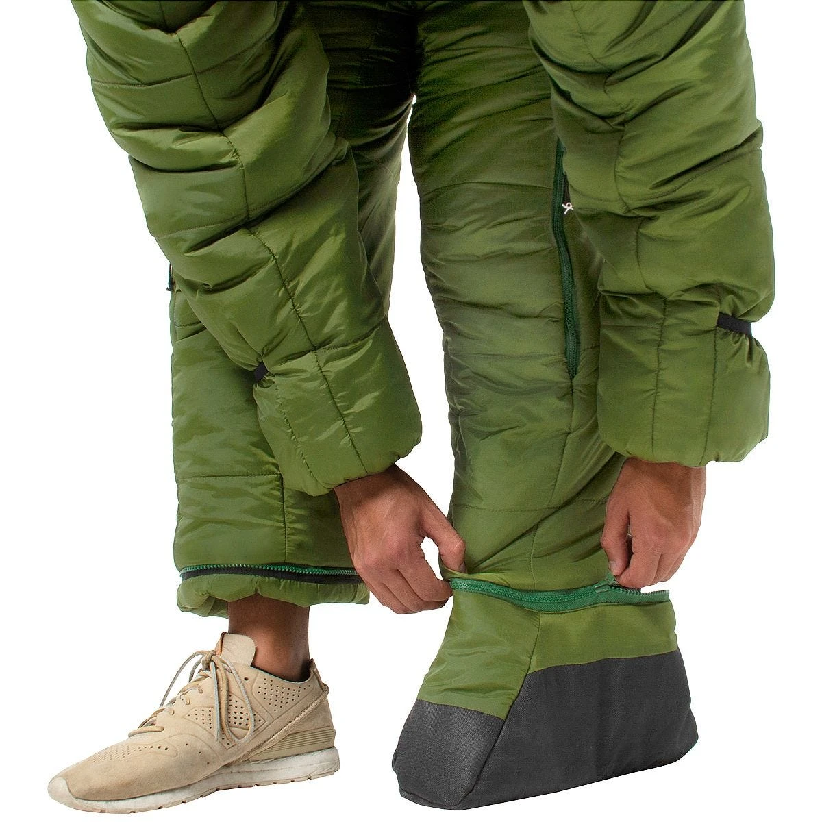Selk'bag Original 6G Sleeping Bag Suit Green Pasture 4 Selk'bag Original 6G Sleeping Bag Suit Green Pasture - Image 4