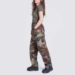 MFH Ladies Ripstop Trousers Woodland -Brandit Shop WOODLAND CARGO WOMEN 12 07 04