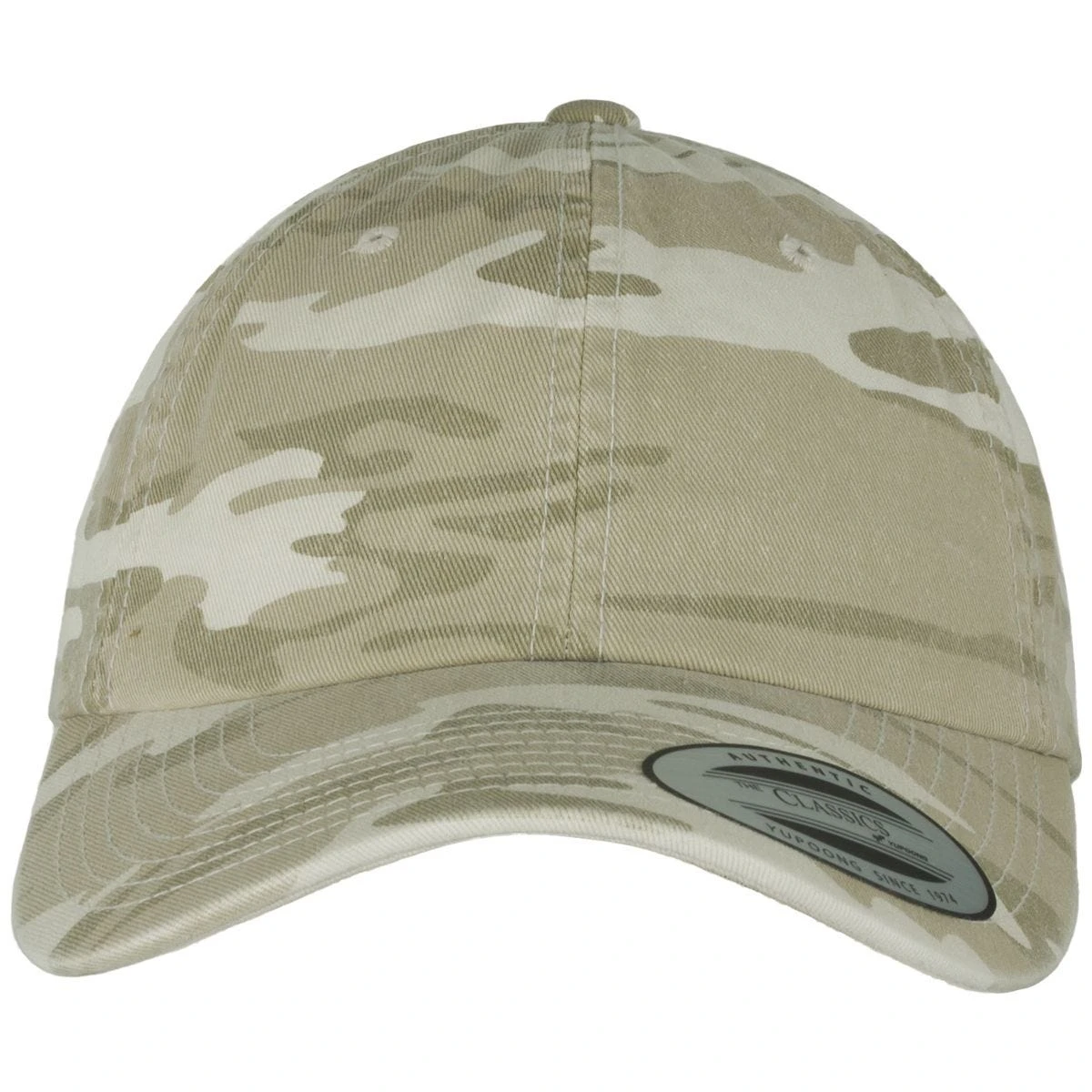 YP Low Profile Camo Washed Cap Sandstorm 2 YP Low Profile Camo Washed Cap Sandstorm - Image 2