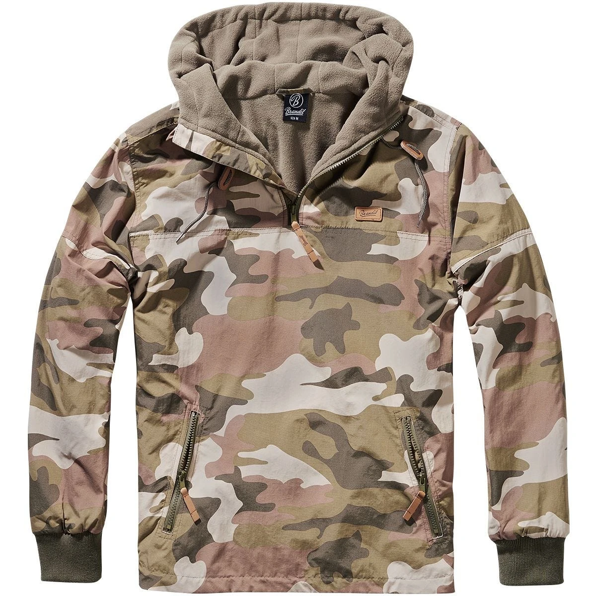 Brandit Luke Windbreaker Light Woodland 1 Brandit Luke Windbreaker Light Woodland