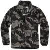 Brandit Teddyfleece Jacket Dark Camo -Brandit Shop brandit teddyfleece jacket dark camo 001