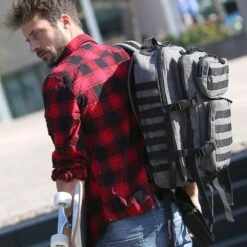 Brandit Check Shirt Red / Black 9 Brandit Check Shirt Red / Black -Brandit Shop brandit wear check shirt red black 5